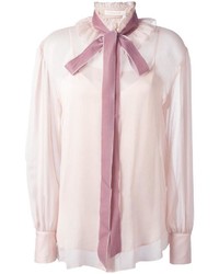 See by Chloe See By Chlo Velvet Collar Blouse