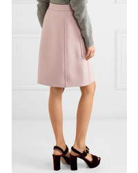 Bottega Veneta Wool Blend Drill Skirt