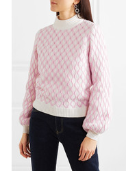 Stine Goya Carlo Cable Knit Wool Blend Sweater