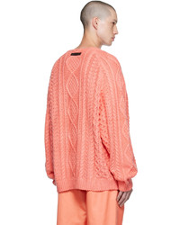 Essentials Pink Raglan Sweater