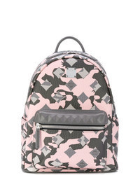 Pink Camouflage Backpack