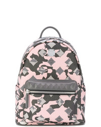 MCM Square Pattern Backpack