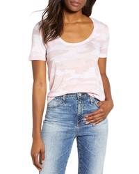 Lucky Brand Sketched Rose Camo Tee