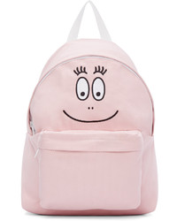 Pink Canvas Backpack