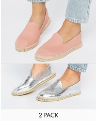 Asos Jeanie Two Pack Espadrilles