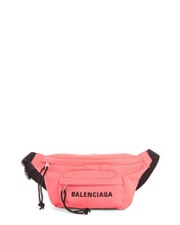 Balenciaga Logo Canvas Belt Bag