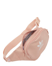 adidas Originals Pink Adicolor Dual Function Crossbody And Waist Bag