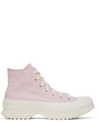 Converse Pink Chuck Taylor Lugged 20 Sneakers