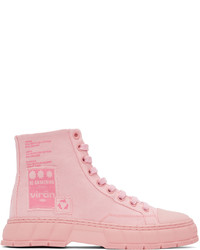 Viron Pink Recycled Canvas 1982 Sneakers
