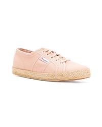 Superga Low Top Woven Sole Sneakers