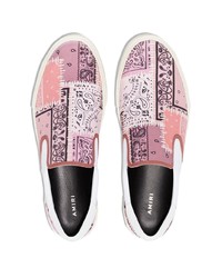 Amiri Bandana Print Sneakers