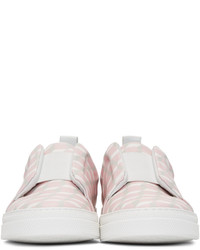 Pierre Hardy Ssense Pink Cube Slider Slip On Sneakers