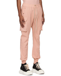 Rick Owens DRKSHDW Pink Mastodon Cargo Pants