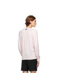 Fendi Pink Wool Sweater