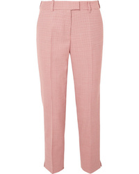 Pink Check Dress Pants