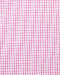 1 Like No Other Woven Check Print Dress Shirt Pink