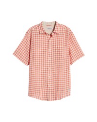 Tommy Bahama St Croix Check Short Sleeve Button Up Shirt