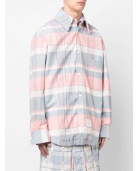 Thom Browne Checked Oversized Shirt