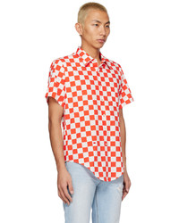 ERL Red Checkered Shirt