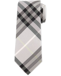Burberry Check Silk Tie Dusty Pink