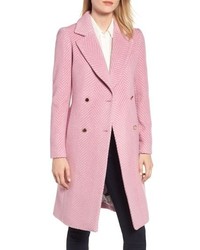 Pink Chevron Coat