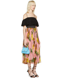 Dolce & Gabbana Pink Pineapple Skirt