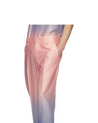 Sies Marjan Pink And Blue Alex Degrade Trousers