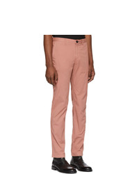 Ps By Paul Smith Pink Chino Mid Fit Trousers