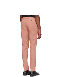 Ps By Paul Smith Pink Chino Mid Fit Trousers