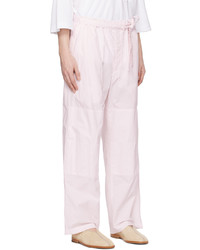 Lemaire Pink Judo Trousers