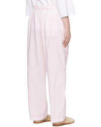 Lemaire Pink Judo Trousers