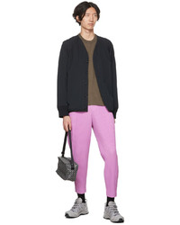 Homme Plissé Issey Miyake Pink Monthly Color April Trousers