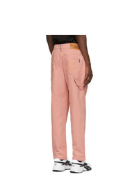 Billionaire Boys Club Pink Painter Trousers