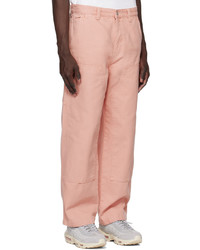 Stussy Pink Paneled Trousers