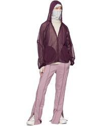 Post Archive Faction PAF Purple Zip Trousers