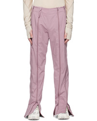 Post Archive Faction PAF Purple Zip Trousers