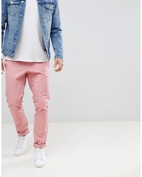 United Colors of Benetton Slim Fit Chinos In Pink