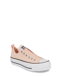Pink Chunky Slip-on Sneakers