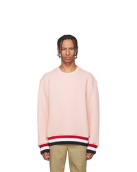 Thom Browne Pink Oversized Sweatshirt