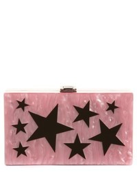 Nordstrom Etoile Acrylic Box Clutch Pink