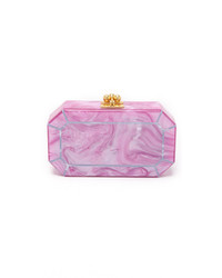Edie Parker Fiona Faceted Clutch