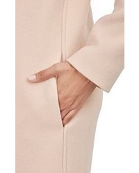 Lanvin Double Faced Wool Coat Pink
