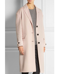 Burberry London Oversized Cashmere Felt Coat Pastel Pink