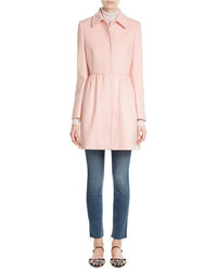 RED Valentino Red Valentino Wool Blend Tailored Coat