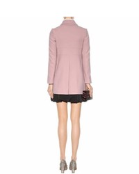 RED Valentino Redvalentino Wool And Cotton Blend Coat