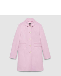 Gucci Single Breasted Wool Coat