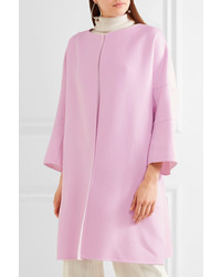 Jil Sander Two Tone Cashmere Coat Baby Pink