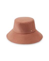 Helen Kaminski Josephine Velvet Bucket Hat In Blush Pink At Nordstrom