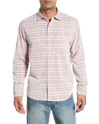 Pink Corduroy Long Sleeve Shirt