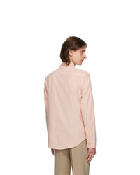 Kenzo Pink Corduroy Slim Fit Shirt